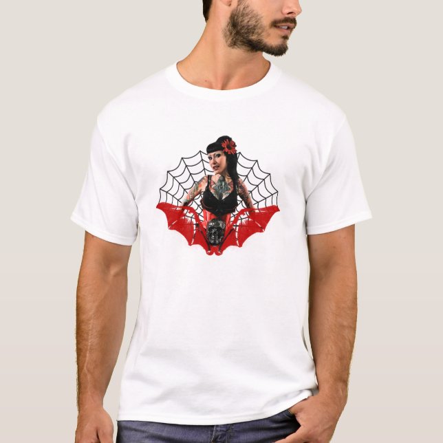 T-shirt Pin do tatuagem acima (Frente)