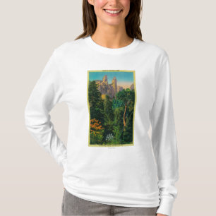 T-shirt Pináculos da catedral e vale de Yosemite