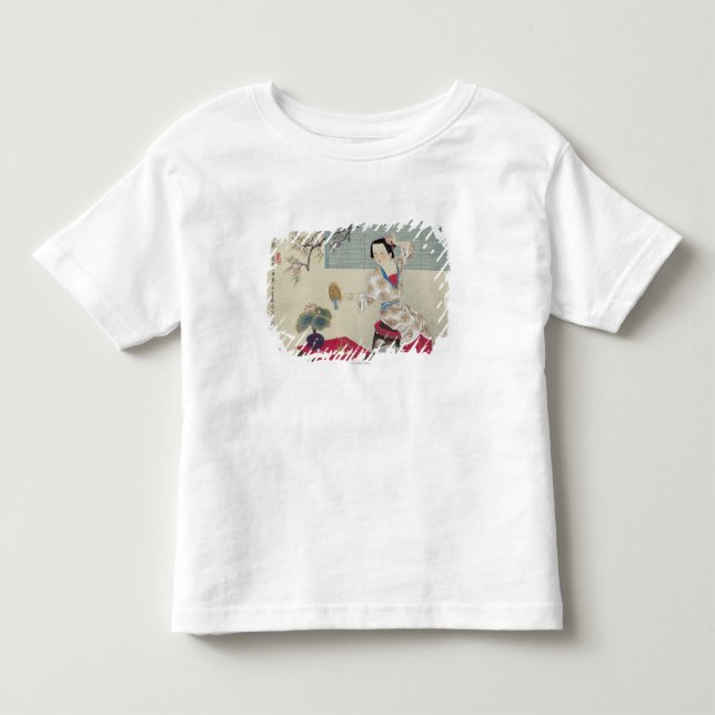 T-shirt Pingamento acima na manhã (Frente)