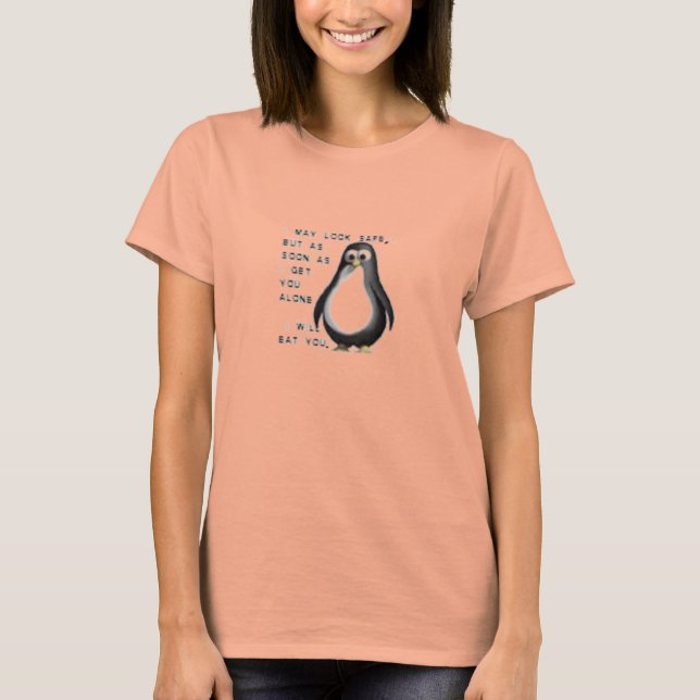 T-shirt Pinguim bobo! (Frente)