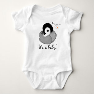 T-shirt Pinguim do bebê