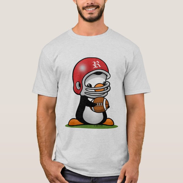 T-shirt Pinguim do futebol (Frente)