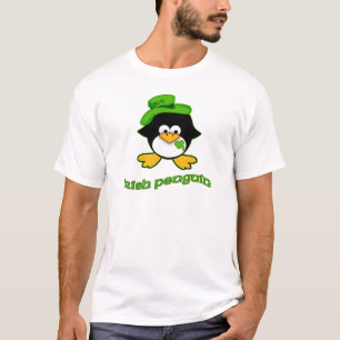 T-shirt Pinguim do irlandês do bebê