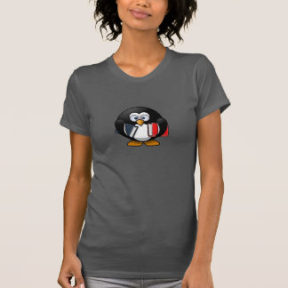 T-shirt Pinguim do leitor ávido