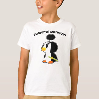 T-shirt Pinguim do samurai