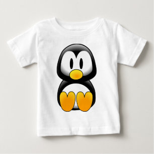 T-shirt Pinguim Engraçado e Bonito