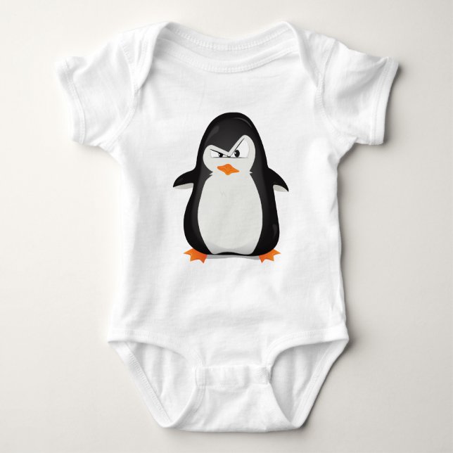 T-shirt Pinguim irritado (Frente)