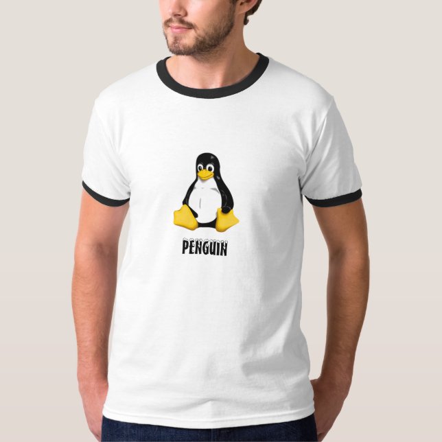 T-shirt pinguim-variação, PINGUIM (Frente)