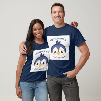 T-Shirt Pinguin Casal Bonito