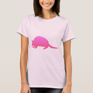 T-shirt Pink Armadillo