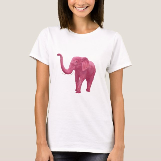 T-shirt pink_elephant (Frente)