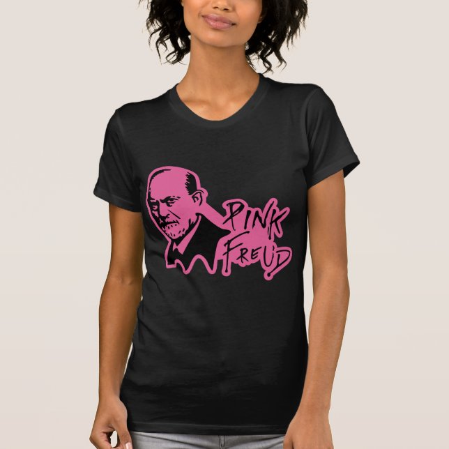 T-shirt PINK FREUD Psychoanalysis Sound Edition (Frente)