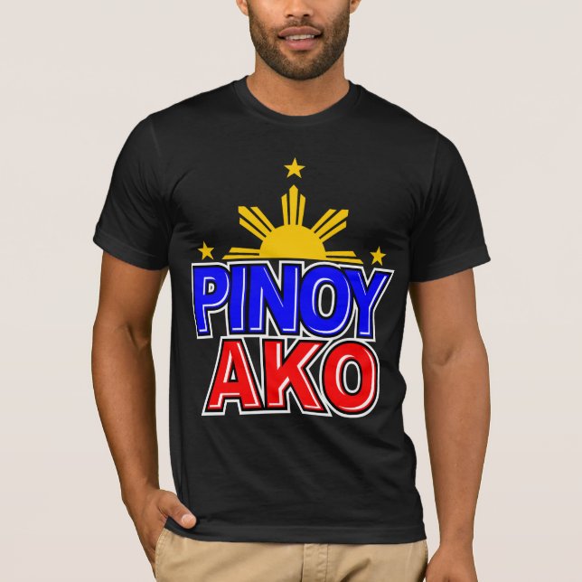 t-shirt pinoy do ako (Frente)