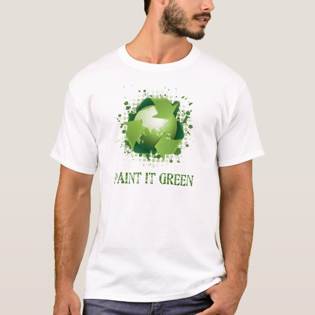 T-SHIRT PINTE-O VERDE (Frente)