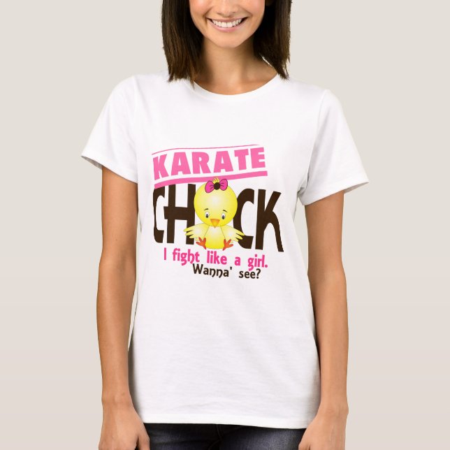 T-shirt Pintinho 1 do karaté (Frente)