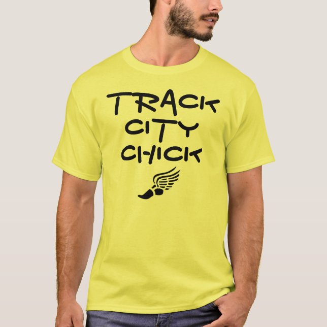 T-shirt Pintinho da cidade da trilha (Frente)