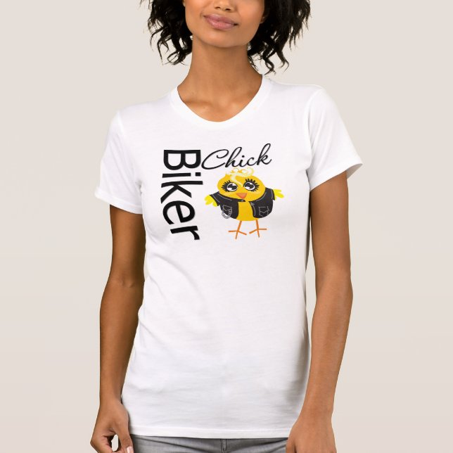 T-shirt Pintinho do motociclista (Frente)