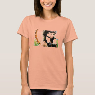 T-shirt Pintinho do nativo do hipster