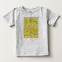 PINTINHO ROCKER Mosh Pit BABY JERSEY T SHIRT Yello