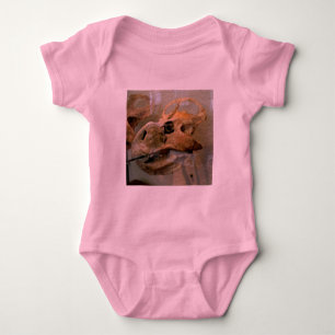 T-shirt Pintura a óleo do crânio de Dino
