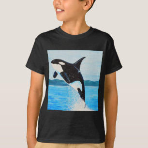 T-shirt Pintura da orca
