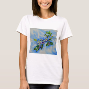 T-shirt Pintura de aquarela