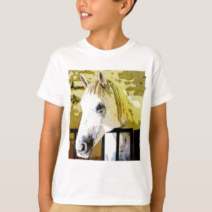T-shirt Pintura de Cavalo