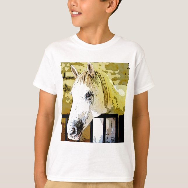 T-shirt Pintura de Cavalo (Frente)