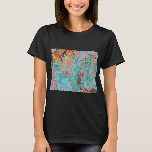 T-shirt Pintura Floral (Frente)