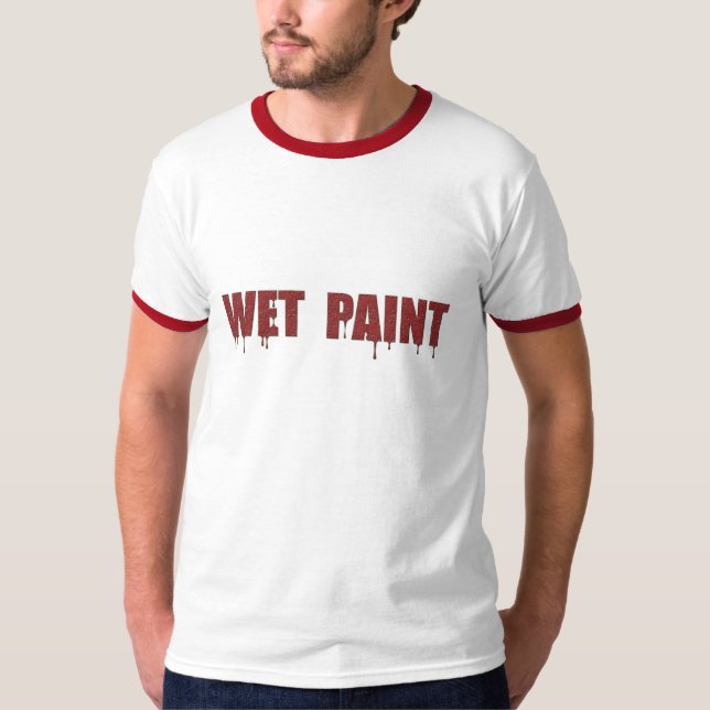 T-shirt Pintura molhada (Frente)