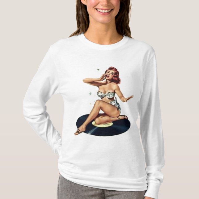 T-shirt pinupdoll (Frente)
