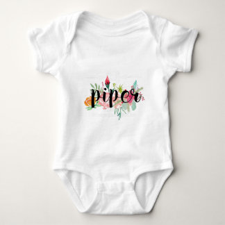 T-shirt Piper Floral Personalizada