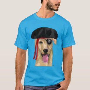 T-shirt Pirata Amarelo Labrador 2