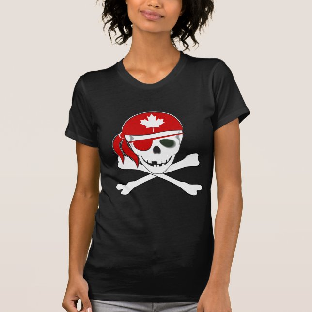 T-shirt Pirata canadense (Frente)