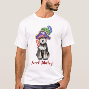 T-shirt Pirata do Schnauzer diminuto