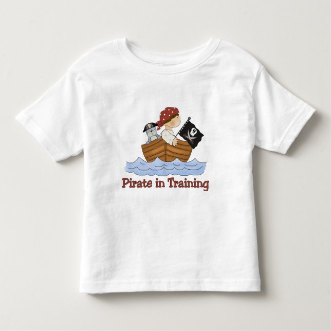 T-shirt Pirata No Treinamento (Frente)
