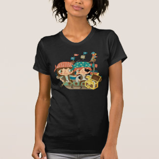 T-shirt Piratas com tesouro