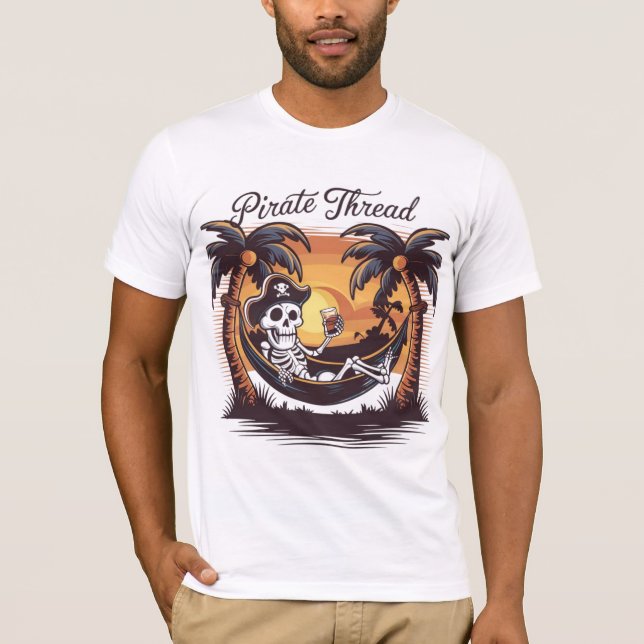 T-Shirt Pirate Sunset (Frente)