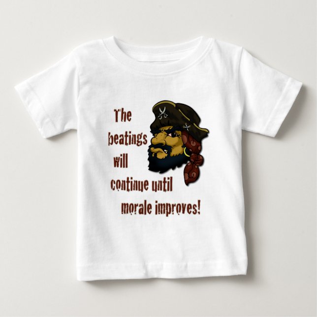 T-shirt Pirates RULE! (Frente)