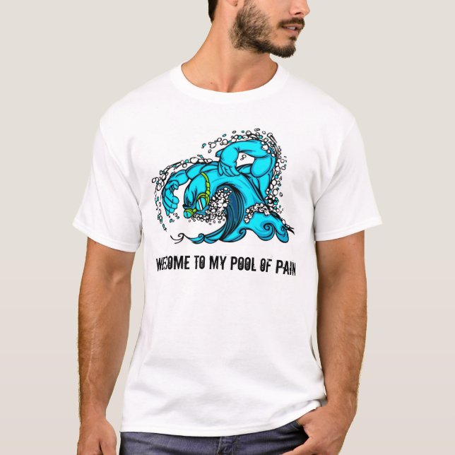 T-shirt Piscina da dor (Frente)