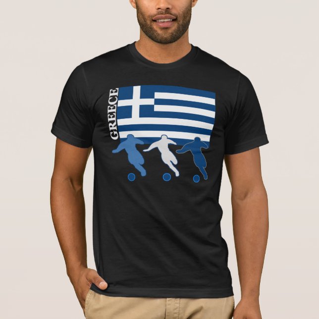 T-shirt Piscina - jogadores de futebol (Frente)
