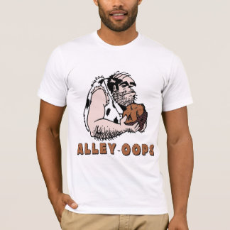 T-shirt Pista de bowling oops! Homem das cavernas