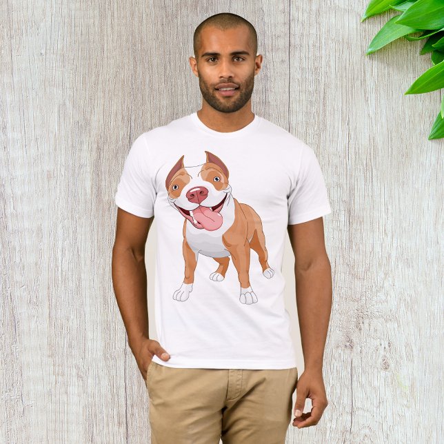 T-Shirt Pit Bull Mens (Criador carregado)