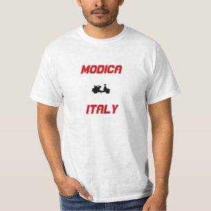 T-shirt Pitadas, patinete de Italia