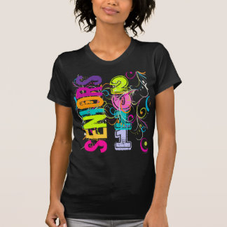 T-shirt PixDezines Seniores 2011+redemoinhos de arco-íris
