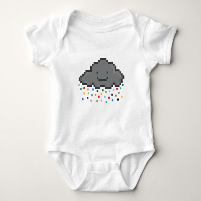 T-shirt pixel-chá-cloud-multicolor.png (Frente)