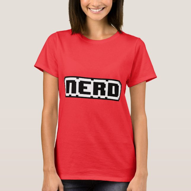 T-Shirt Pixel do nerd (Frente)