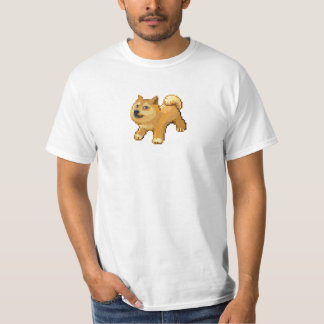 T-shirt Pixel Dogemon de Pokemon do Doge
