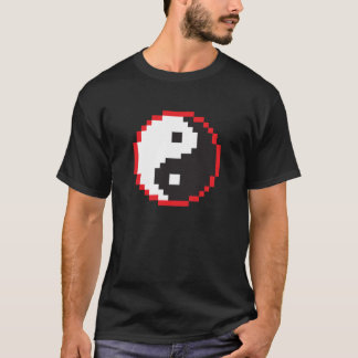T-shirt Pixel Yin-Yang