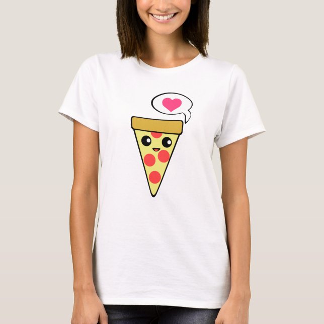 T-shirt Pizza Love (Frente)